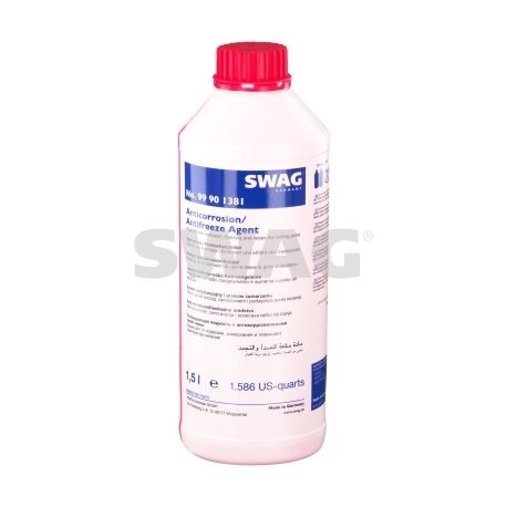Антифриз G12 (концентрат) красный SWAG 1.5 л 99 90 1381