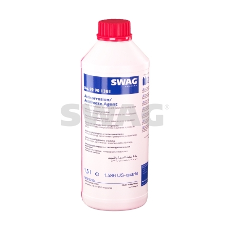 Антифриз G12 (концентрат) красный SWAG 1.5 л 99901381