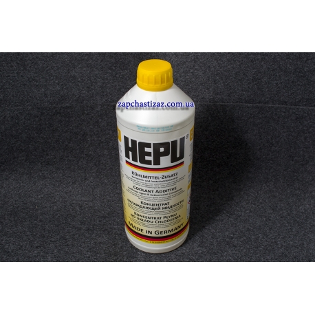 Антифриз HEPU G11 желтый (концентрант) 1.5 л P999-YLW