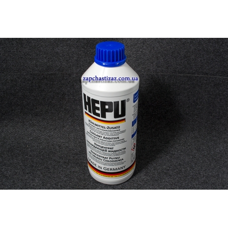 Антифриз HEPU G11 синий (концентрант) 1.5 л P999