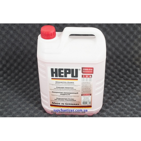 Антифриз HEPU G12 красный (концентрант) 5л P999-G12-005
