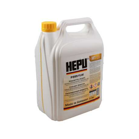 Антифриз HEPU G11 желтый (концентрант) 5л P999-YLW-005