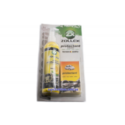 Поліроль для пластика з губкою Zollex 0.24л аромат лимона