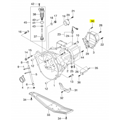 Болт коробки передач Матиз Авео 1.2 GM 94520431