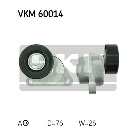 Ролик ременя генератора Ф75 SKF VKM 60014