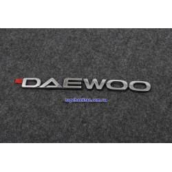 Эмблема надпись Daewoo на крышку багажника Нубира GM