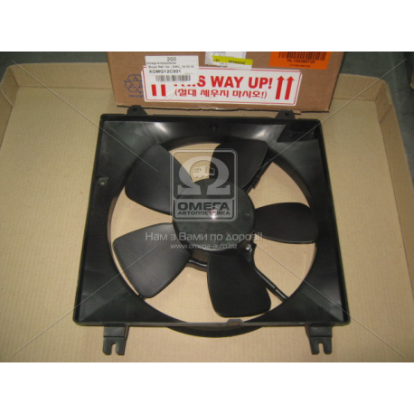 Вентилятор радіатора основний с конд. 1.6, 1.8-2.0, 1.8 LDA GM 96553242