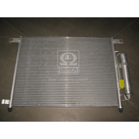 Радиатор кондиционера в сборе с осушителем Авео до 2009 г GM 96834083