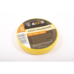 Скотч малярный AXXIS 18мм*20м