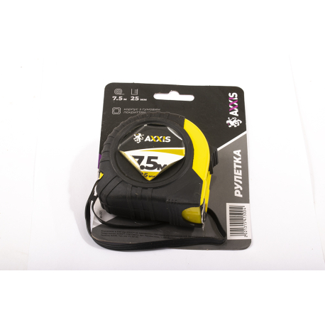 Рулетка 7.5м*25мм AXXIS ax-897