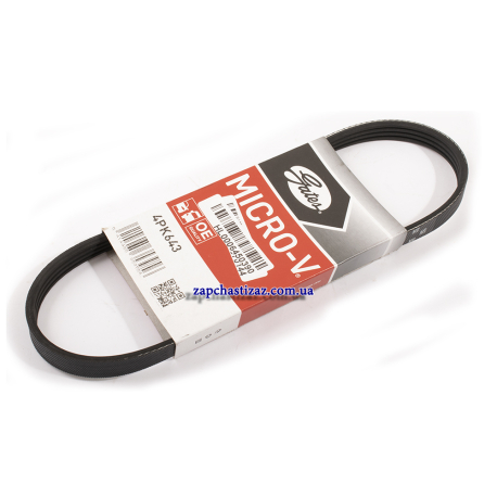 Ремень ГУР 1.4, 1.6 и 1.8 LDE LDT 2H0 Gates GT 4PK643