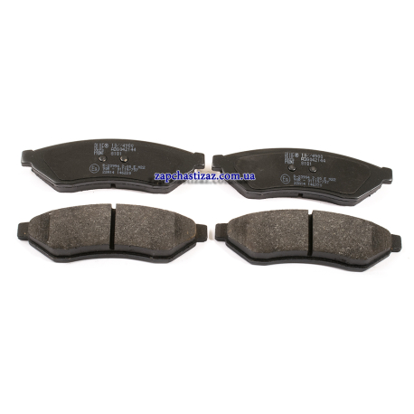 Колодки тормозные задние Эванда BluePrint ADG042144