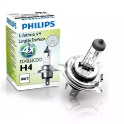 Лампочка H4 (P43t-38, 60/55 Вт, 12 V) PHILIPS