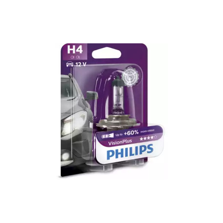 Лампочка H4 (P43t-38, 60/55 Вт, 12 V) PHILIPS PH 12342VPB1. Фото 1 PH 12342VPB1
