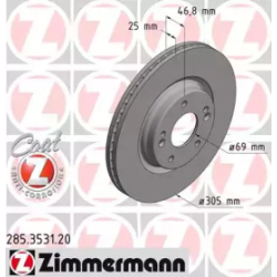 Диск гальмівний Zimmermann