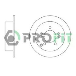 Диск тормозной задний Profit