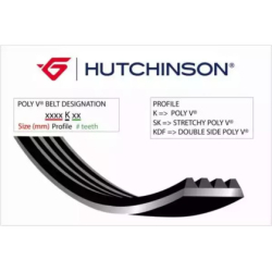 Поликлиновой ремень HUTCHINSON