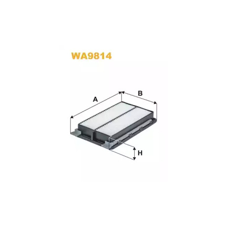 Фильтр воздушный WIX WA9814. Фото 1 WA9814