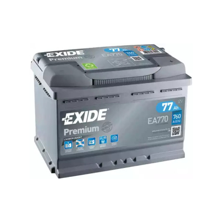Аккумуляторная батарея EXIDE _EA770. Фото 1 _EA770