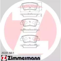 Колодки гальмівні дискові комплект Zimmermann