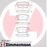 Колодки гальмівні дискові комплект Zimmermann 25337.160.1. Фото 1