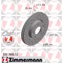 Диск гальмівний Zimmermann
