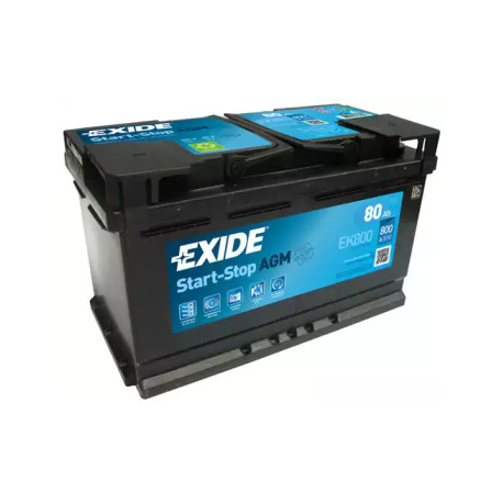 Аккумуляторная батарея 80 Ач EXIDE EK800. Фото 1 EK800