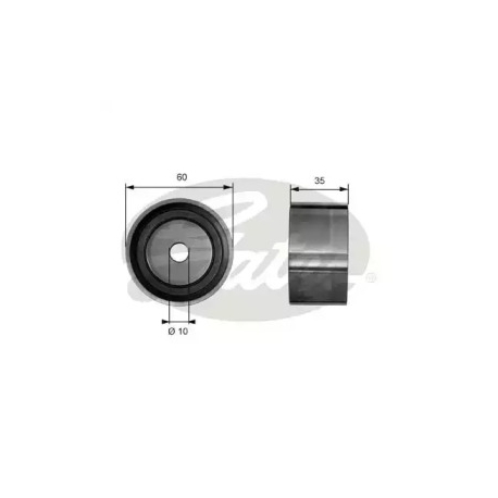 Ролик паразитный (ведущий) зубчатого ремня Gates GT T41040. Фото 1 GT T41040