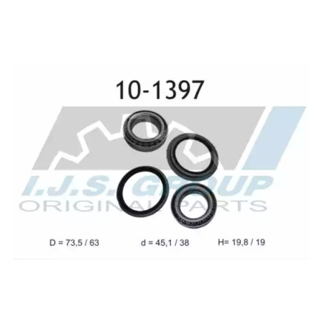 Подшипник ступицы колеса комплект IJS GROUP IS 10-1397. Фото 1 IS 10-1397