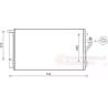 Радіатор кондиціонера Van Wezel VZ 82005279. Фото 1