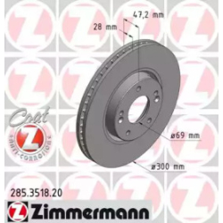 Диск тормозной Zimmermann
