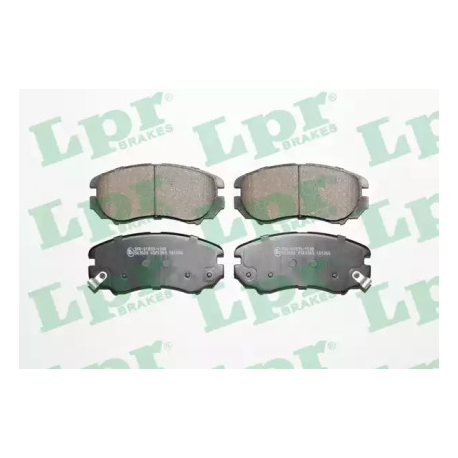 Колодки тормозные дисковые комплект LPR LPR 05P1369. Фото 1 LPR 05P1369