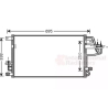 Радиатор кондиционера Van Wezel VZ 82005156. Фото 1