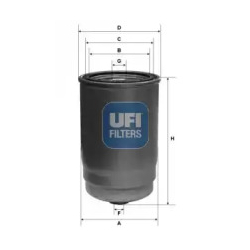 Фильтр топливный UFI