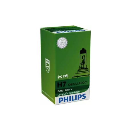Лампочка H7 (PX26d, 55 Вт, 12 V) PHILIPS PH 12972LLECOC1. Фото 1 PH 12972LLECOC1