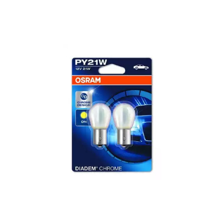 Лампочка PY21W (BAU15s, 21 Вт, 12 V) OSRAM OS 7507DC-02B. Фото 1 OS 7507DC-02B