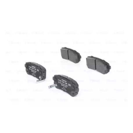 Колодки тормозные дисковые комплект BOSCH 0 986 494 140. Фото 1 0 986 494 140