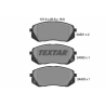 Колодки тормозные дисковые комплект Textar TX 2450101. Фото 1