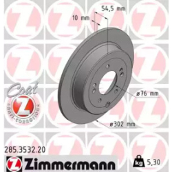 Диск тормозной Zimmermann