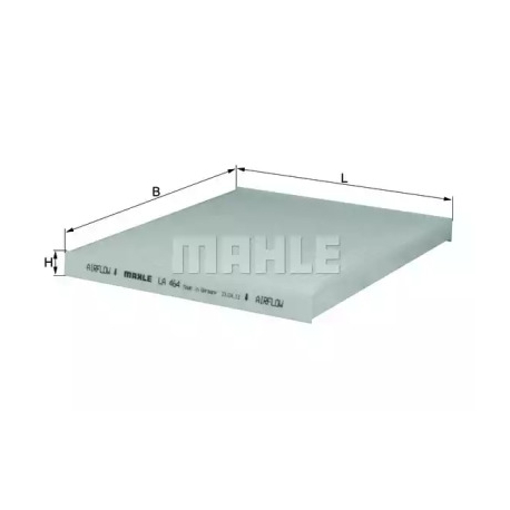 Фільтр салону Mahle LA 464. Фото 1 LA 464
