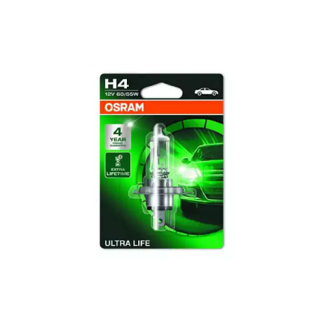 Лампочка H4 (P43t, 60/55 Вт, 12 V) OSRAM OS 64193ULT-01B. Фото 1 OS 64193ULT-01B