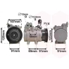 Компрессор кондиционера Van Wezel VZ 8200K161. Фото 1
