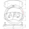 Колодки тормозные дисковые комплект A.B.S. ABS 37423. Фото 1
