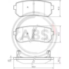 Колодки гальмівні дискові комплект A.B.S. ABS 37533. Фото 1