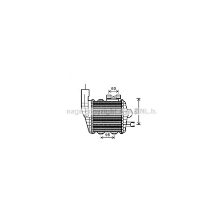 Интеркулер AVA QUALITY COOLING HY4226. Фото 1 HY4226