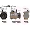 Компресор кондиціонера Van Wezel VZ 8300K208. Фото 1