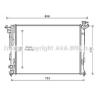 Радіатор охолодження двигуна AVA QUALITY COOLING HY2283. Фото 1