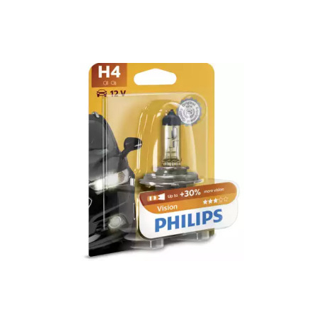 Лампочка H4 (P43t-38, 60/55 Вт, 12 V) PHILIPS PH 12342PRB1. Фото 1 PH 12342PRB1