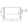 Радіатор кондиціонера AVA QUALITY COOLING HY5280D. Фото 1