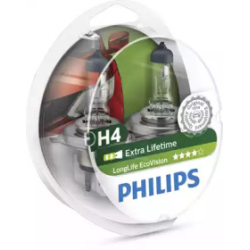 Лампочка H4 (P43t-38, 60/55 Вт, 12 V) PHILIPS